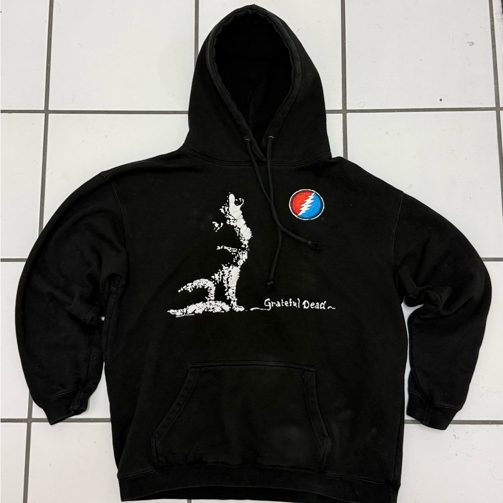 Vintage 1996 Grateful Dead Hoodie – Black – Size Large (Specien Tag)